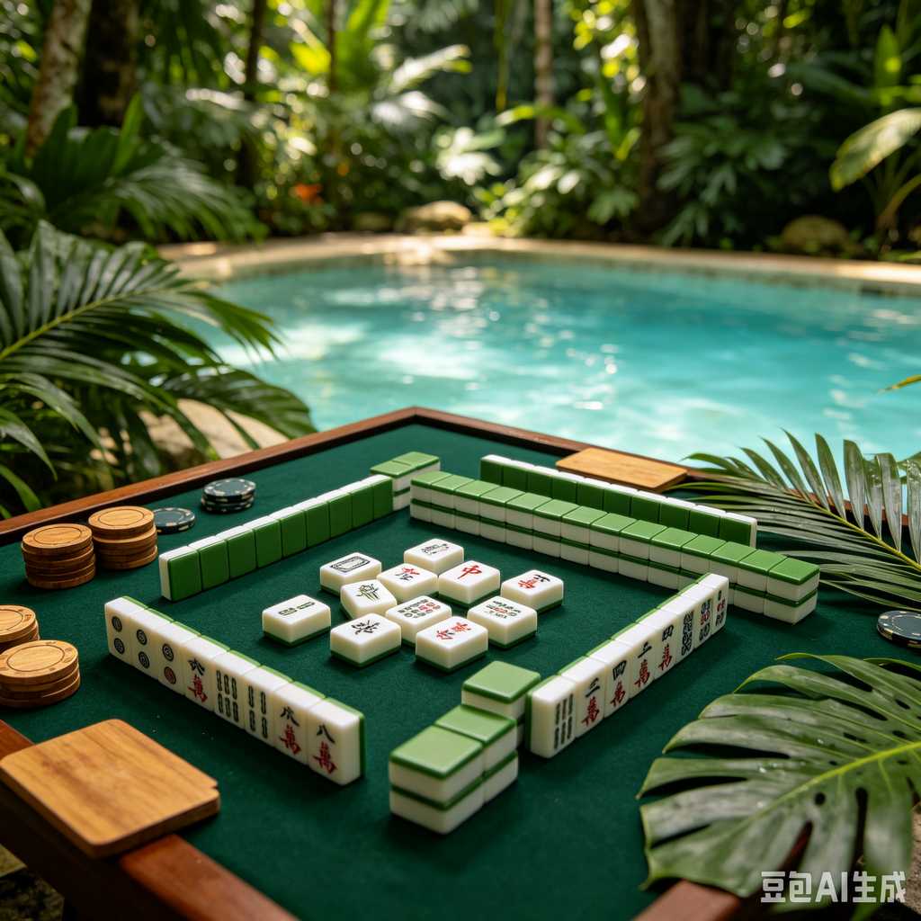 real wood mahjong set