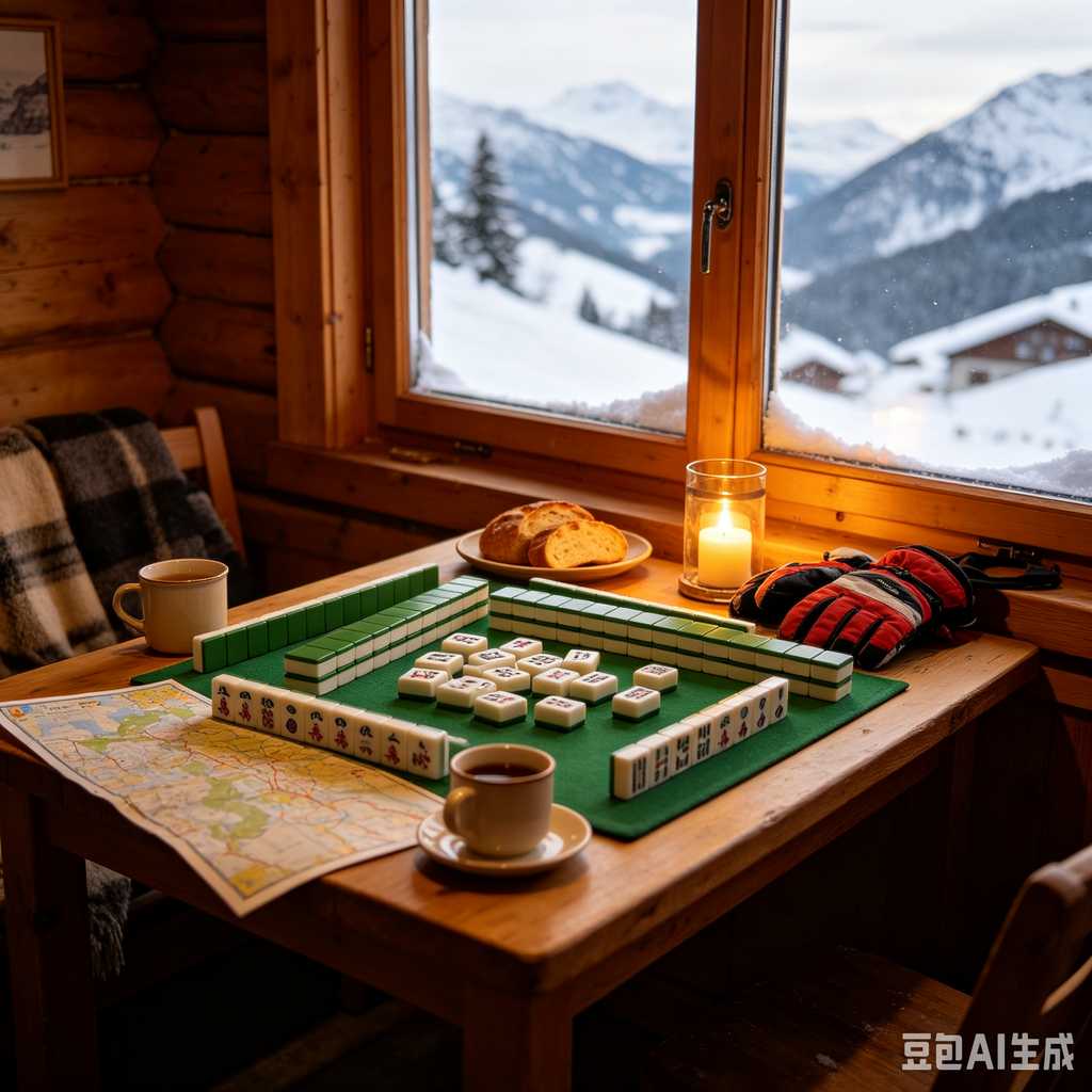 desktop decoration mahjong set