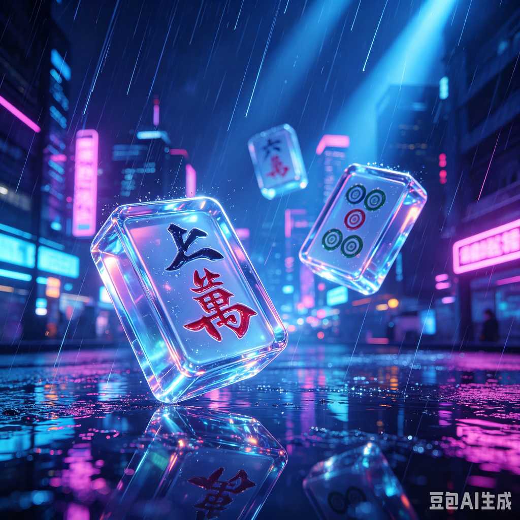 unique color mahjong tiles design