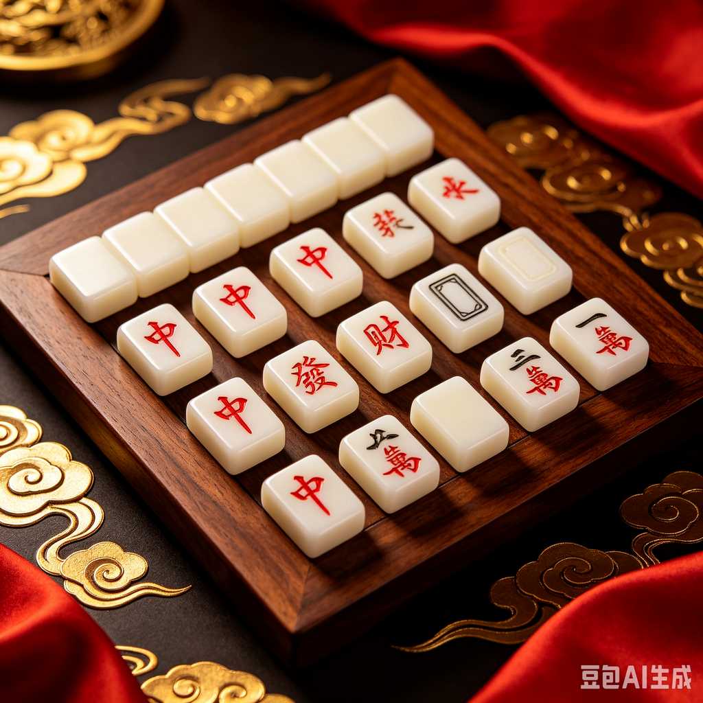 colorful mahjong score chips